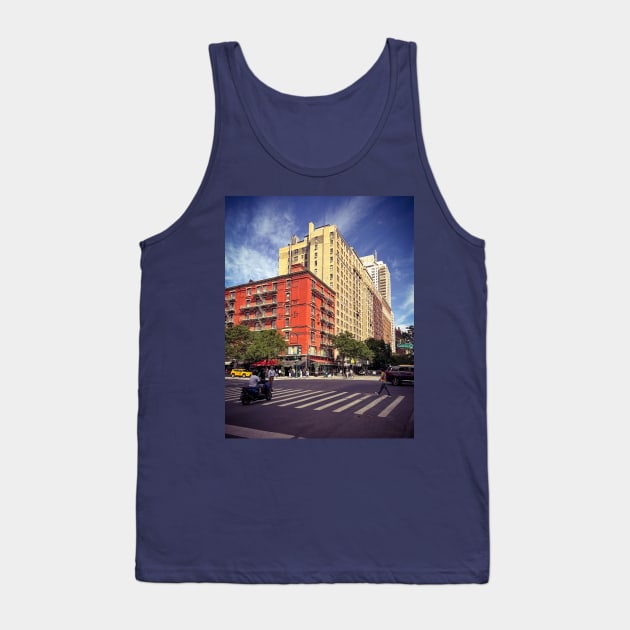 Lincoln Square Upper West Side Manhattan NYC Tank Top by eleonoraingrid